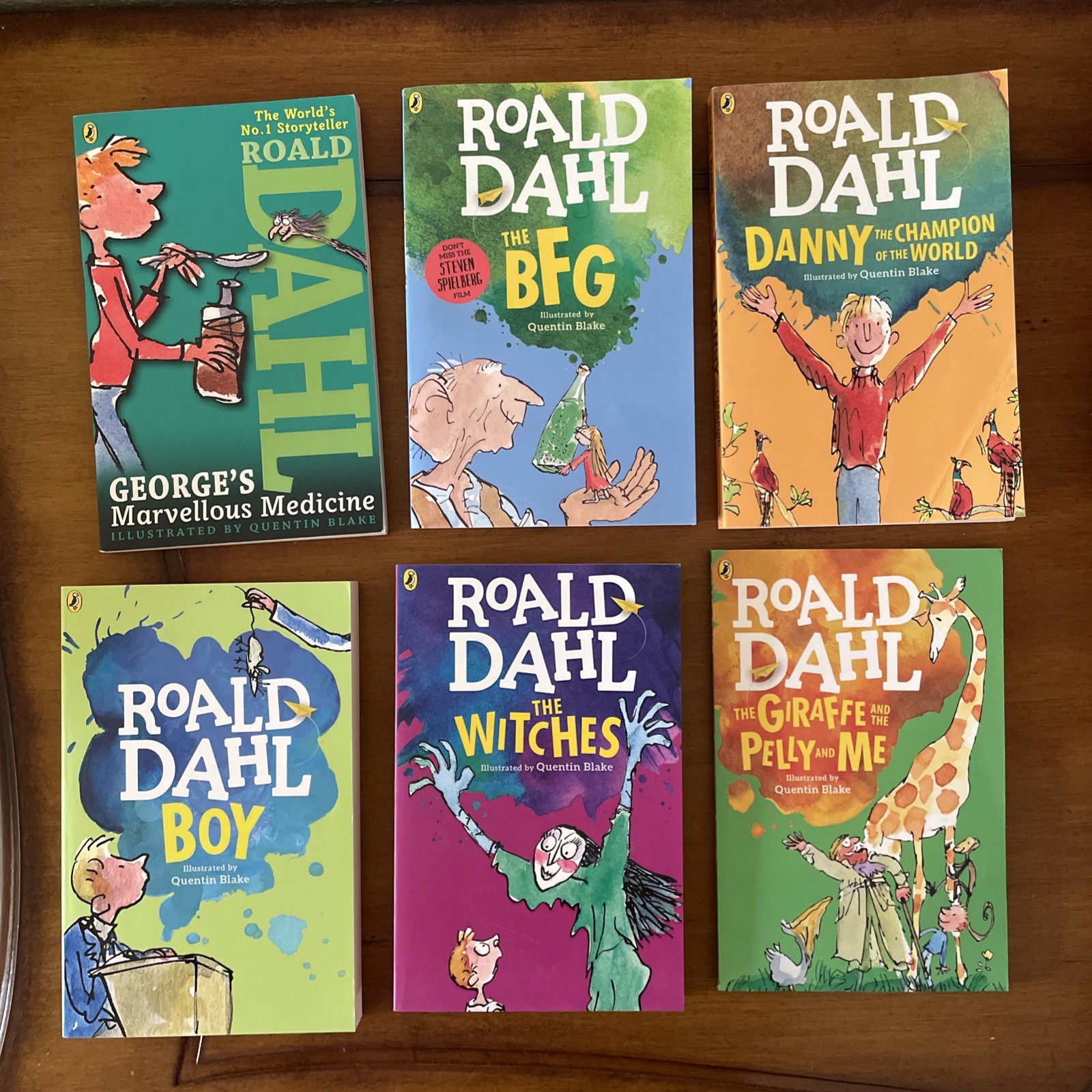 Lot of 14 Roald Dahl PB Books BFG, Boy, Witches – Penguin Random House UK