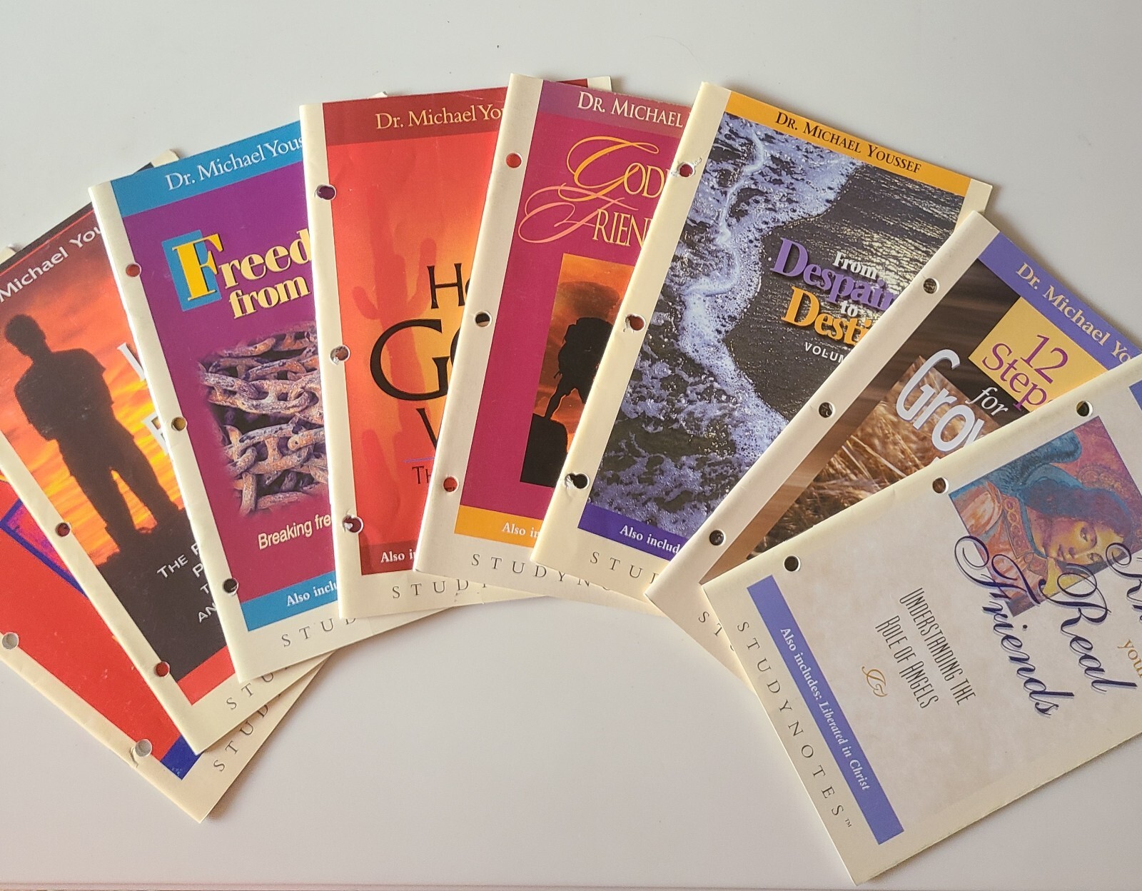 Michael Youssef 23 Lot of Study Notes from Moses – the 2nd Coming & More ~ VG