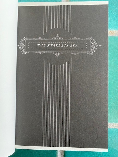 The Starless Sea: A Novel by Erin Morgenstern 2019 First Edition Doubleday HC DJ