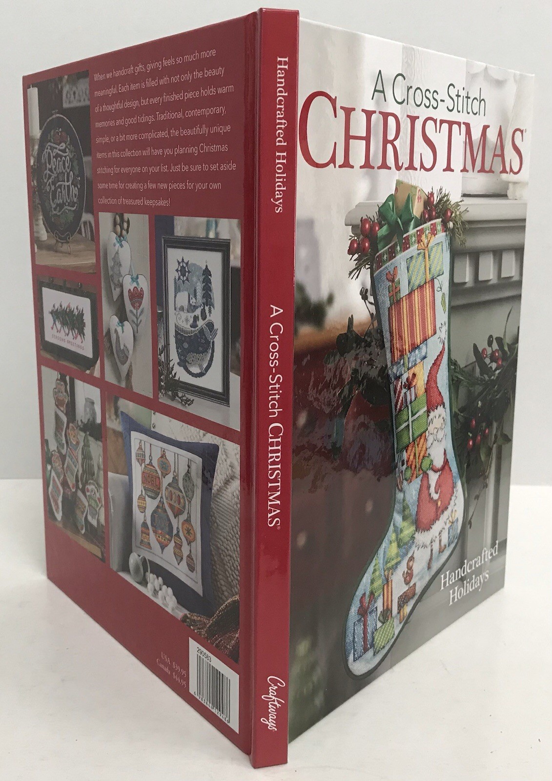 Craftways A Cross-Stitch Christmas HANDCRAFTED HOLIDAYS Patterns Plans