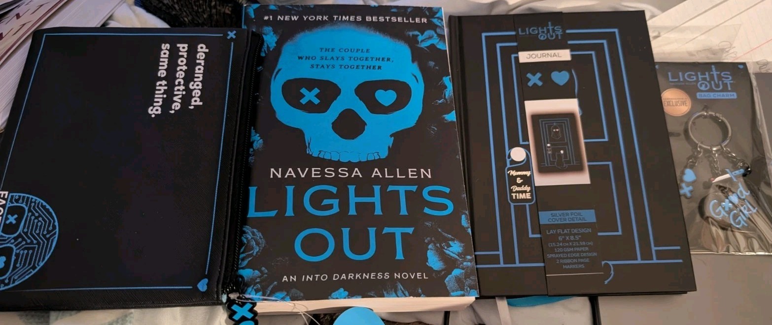 Lights Out : An into Darkness Novel by Navessa Allen BUNDLE!