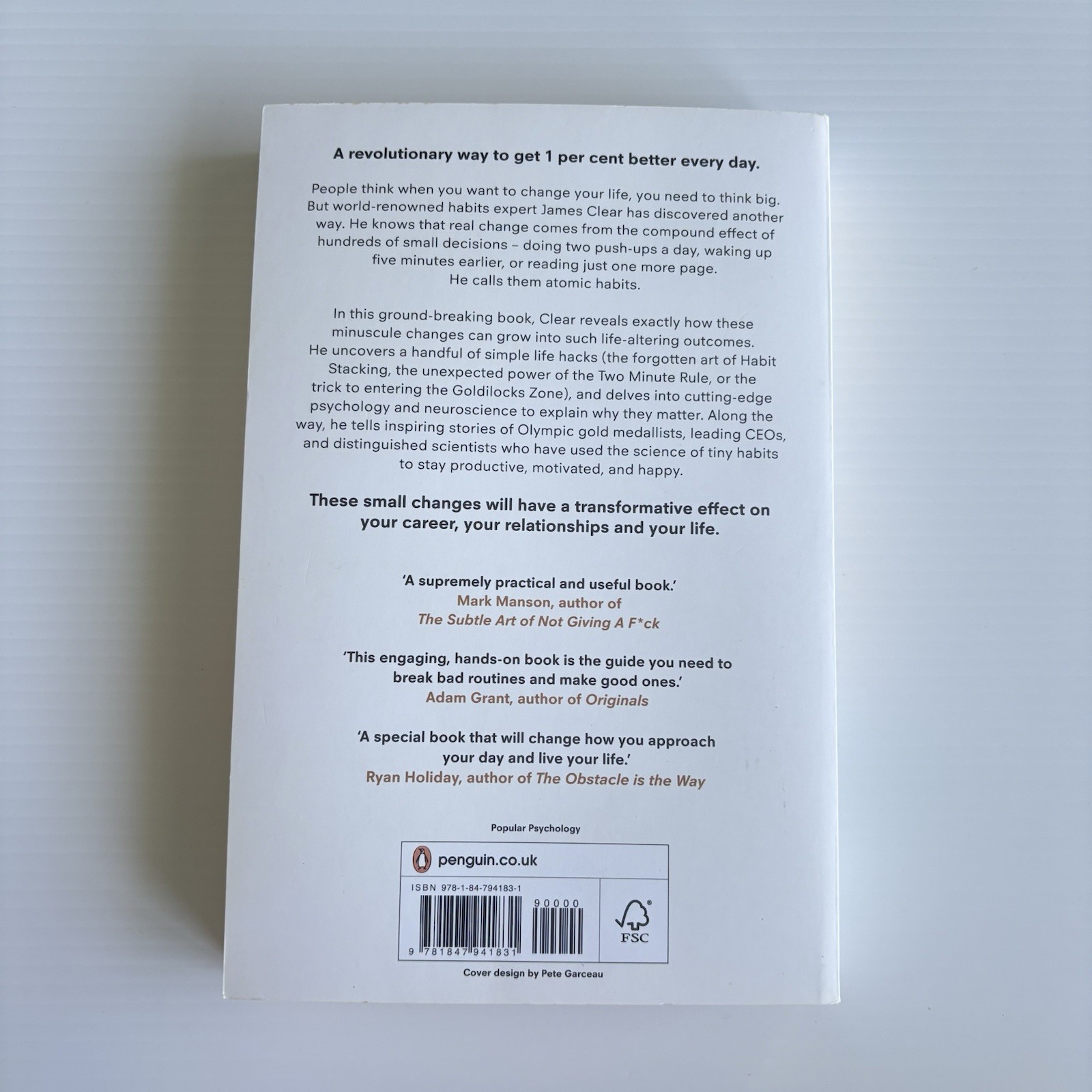 Atomic Habits by James Clear Build Good Habits And Break Bad Ones
