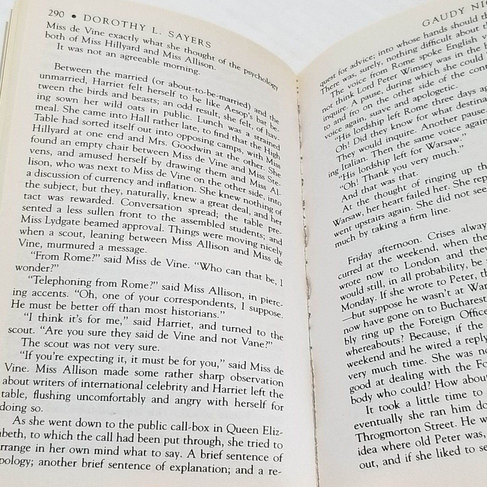 Dorothy Sayers LORD PETER Wimsey Lot Gaudy Night Nine Tailors Hangmans Holiday