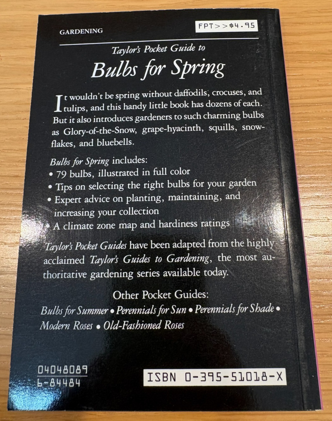 Set of 5 Taylor’s Pocket Guides: Perennials Bulbs Spr/Sum Modern Roses Old Roses
