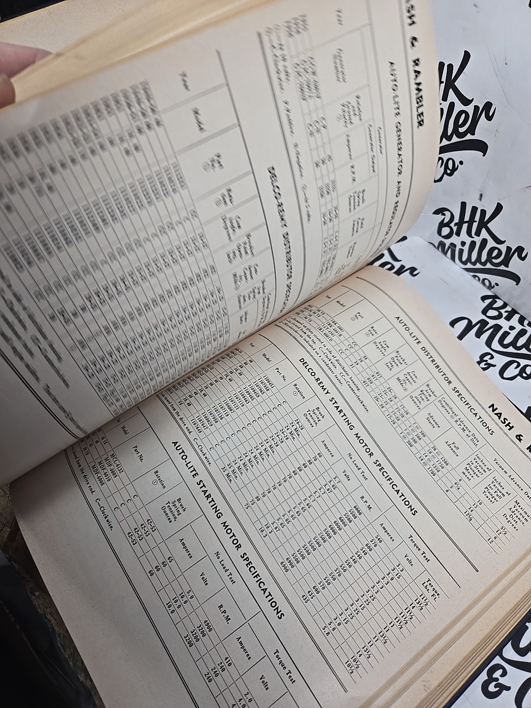Motor’s Auto Repair Manual 1958 HC