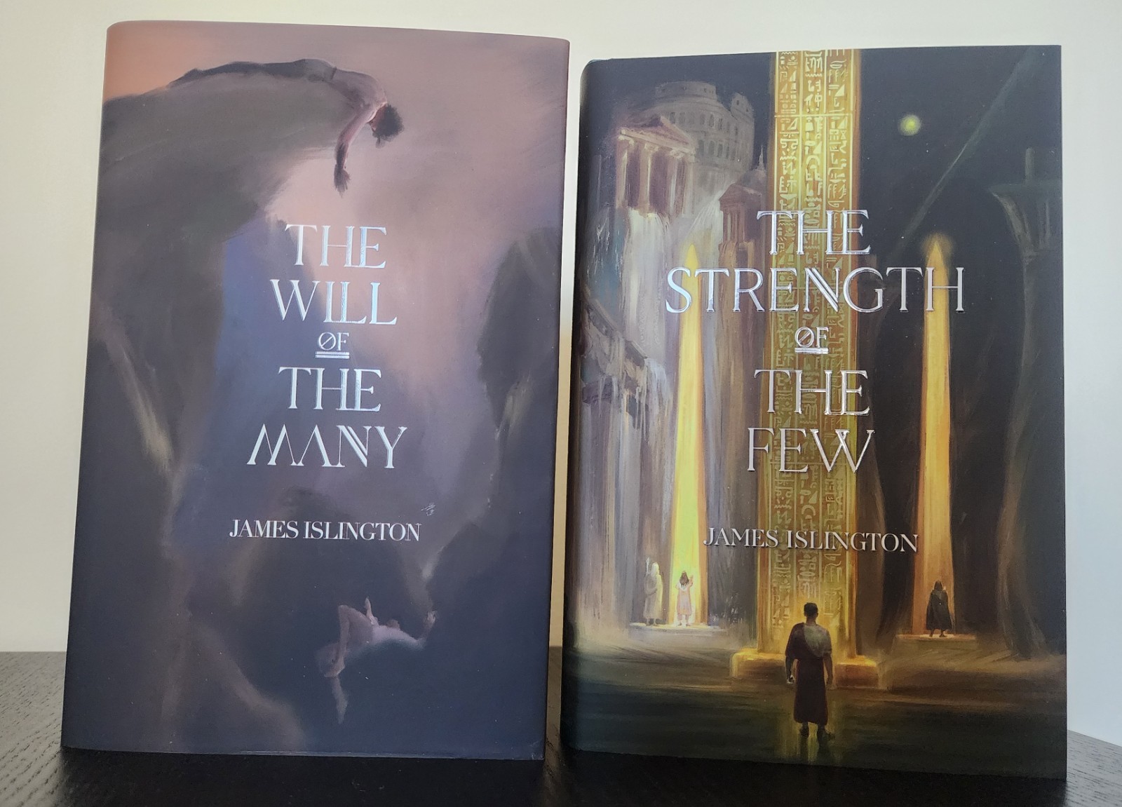 Will of the Many and Strength of the Few, James Islington, Signed Broken Binding
