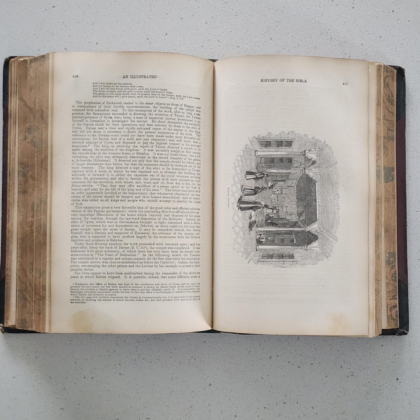 1868 Illustrated History of the Holy Bible by John Kitto HC Henry Bill