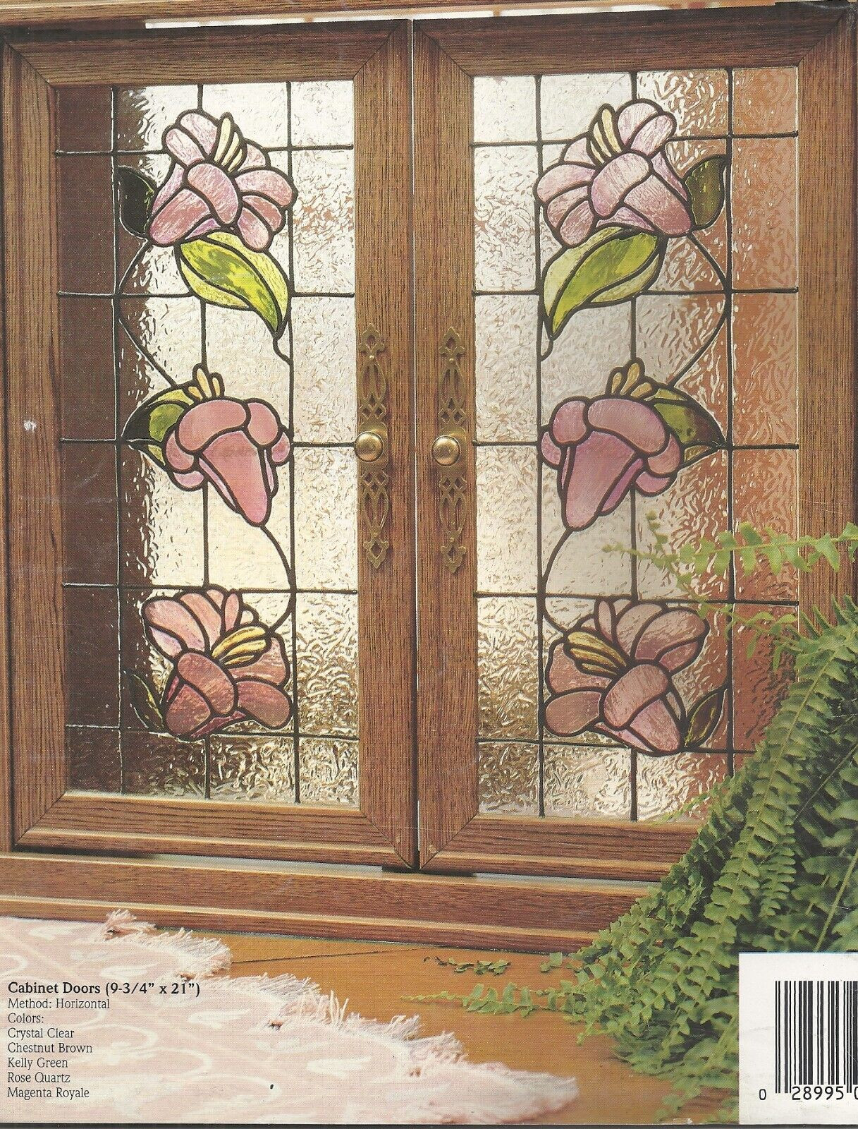 PLAID GALLERY GLASS GLIMMERING GLASS CREATIONS BOOKLET 8716 BY CAROL SMITH ©1992