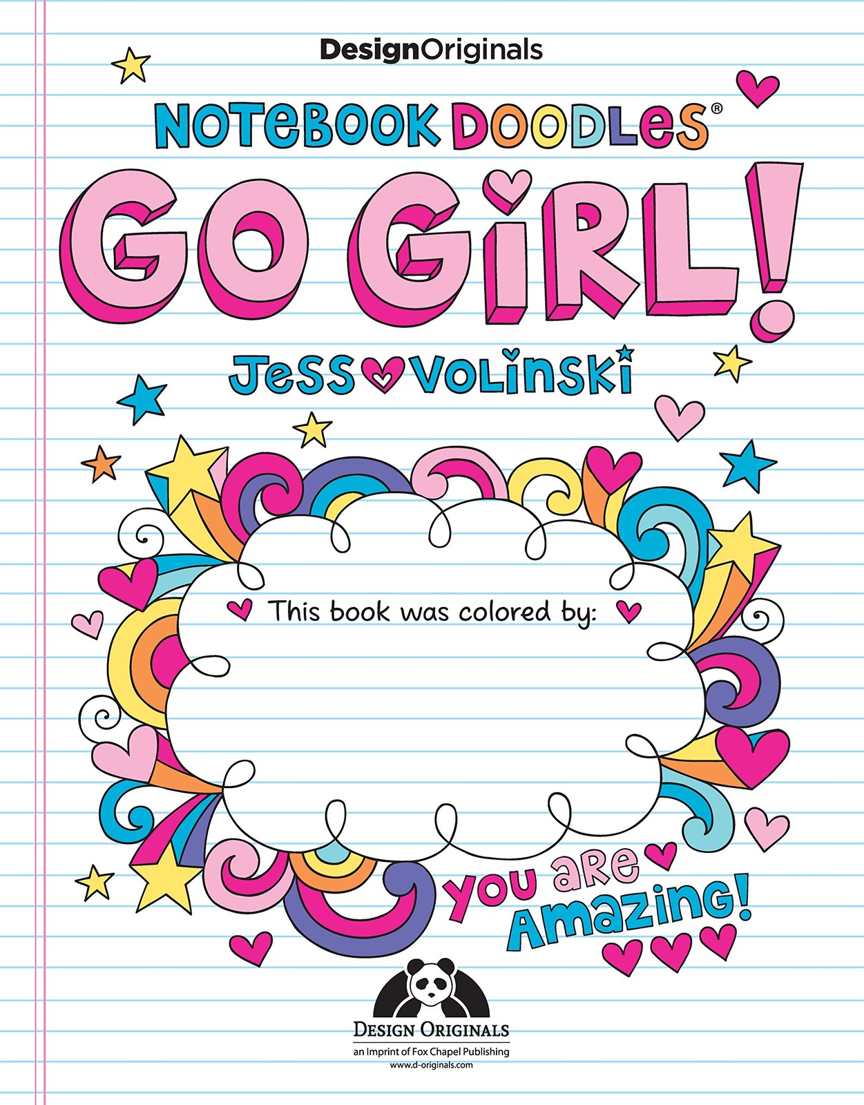 Notebook Doodles Go Girl!: Coloring & Activity Book (Design Originals)…