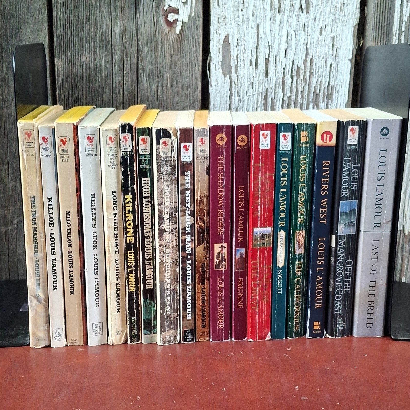 Louis L’Amour Western Lot (18 Books) Frontier Adventure Set