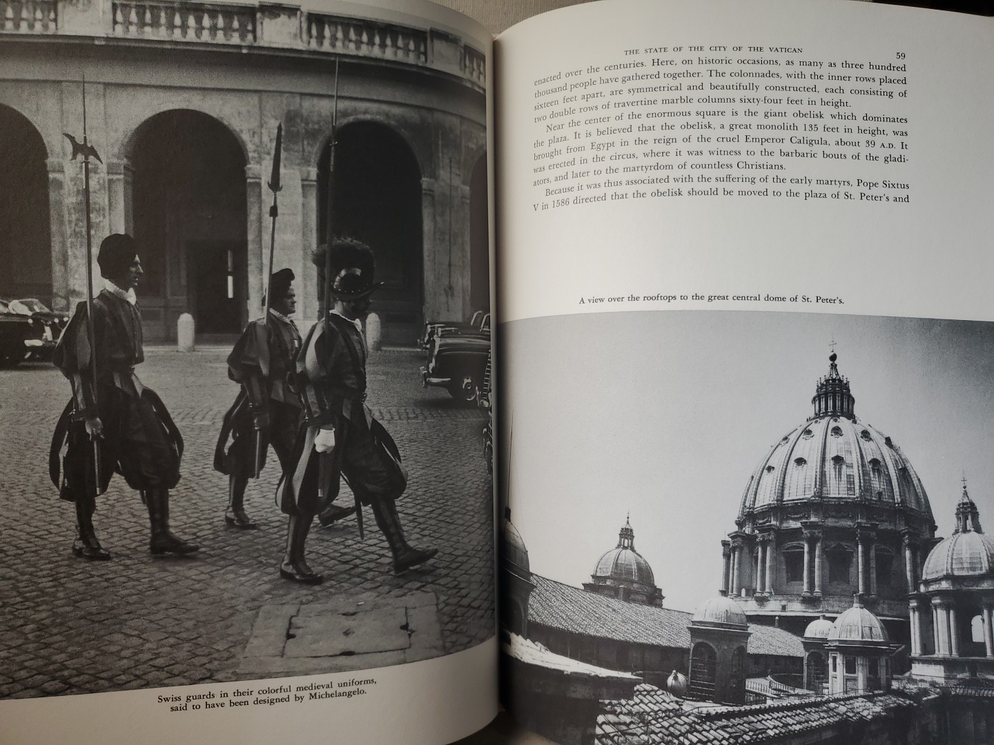 The Making of the Pope Tony Spina 1962 HC Catholic Church Vatican Photo Book