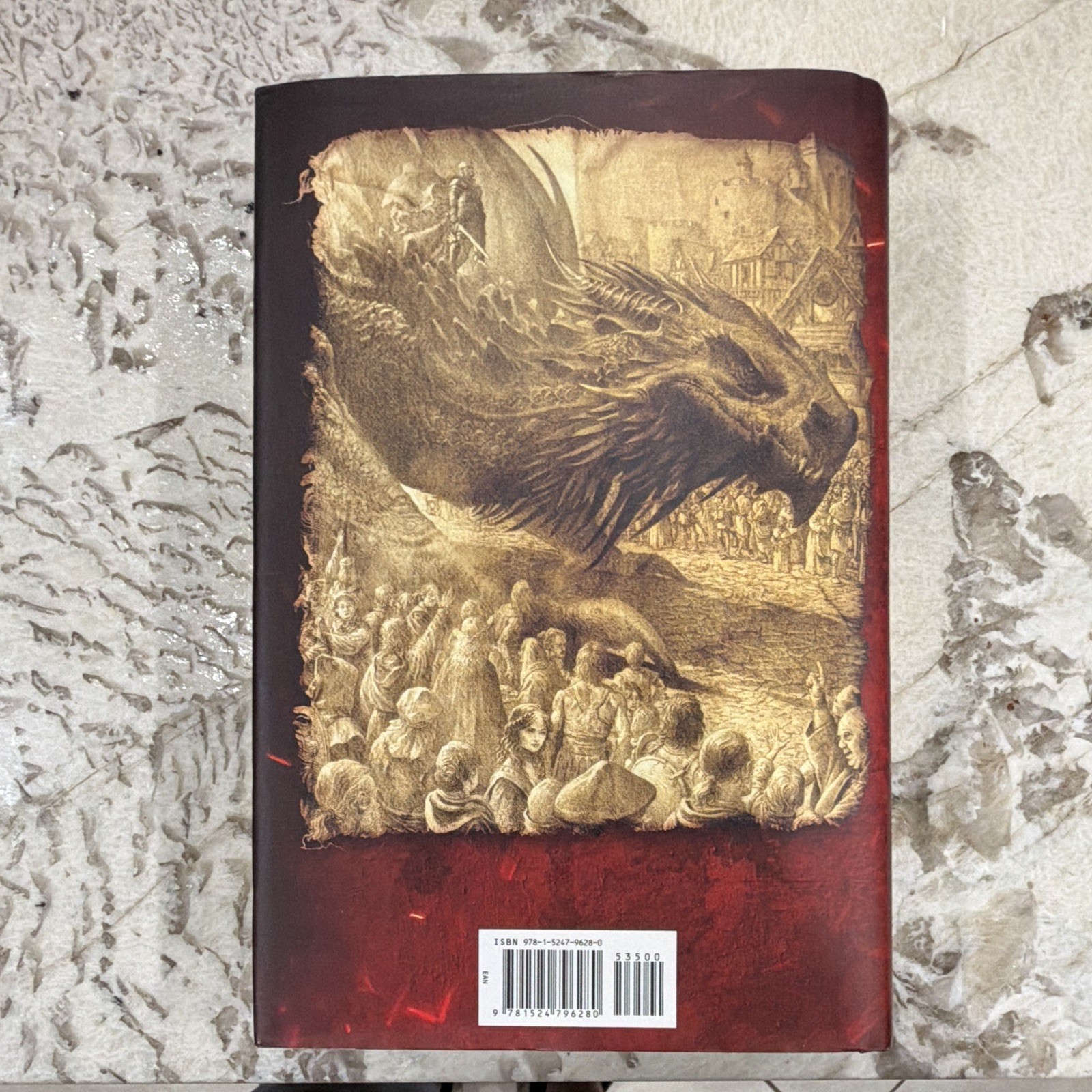 Fire & Blood George R. R. Martin Hardcover House of the Dragon First Edition 1st