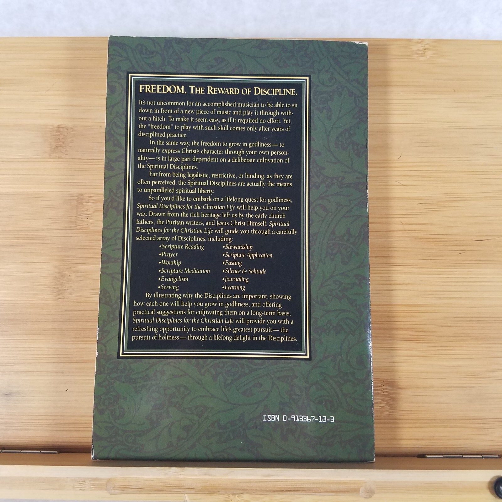 Spiritual Disciplines for the Christian Life – Paperback by Donald S. Whitney