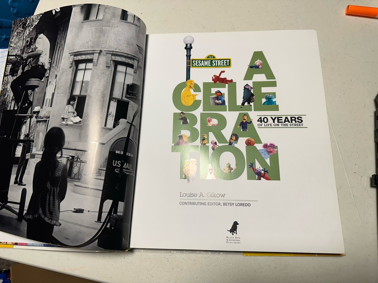 Sesame Street A Celebration of 40 Years of Life on the Street w DVD Gikow, Loui…