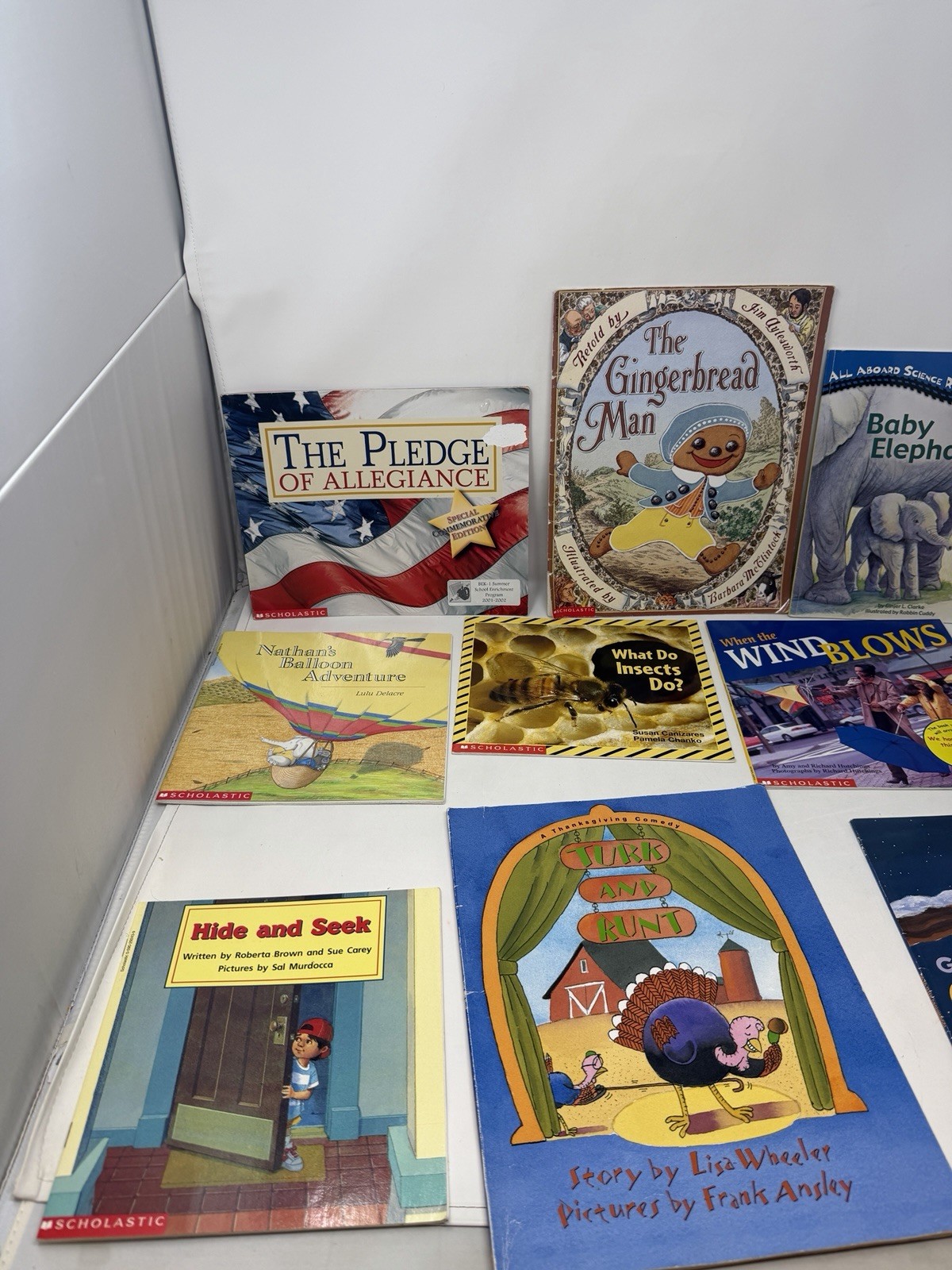 Children’s Scholastic Picture Books Kids Paperback Storybook Storytime Lot of 12