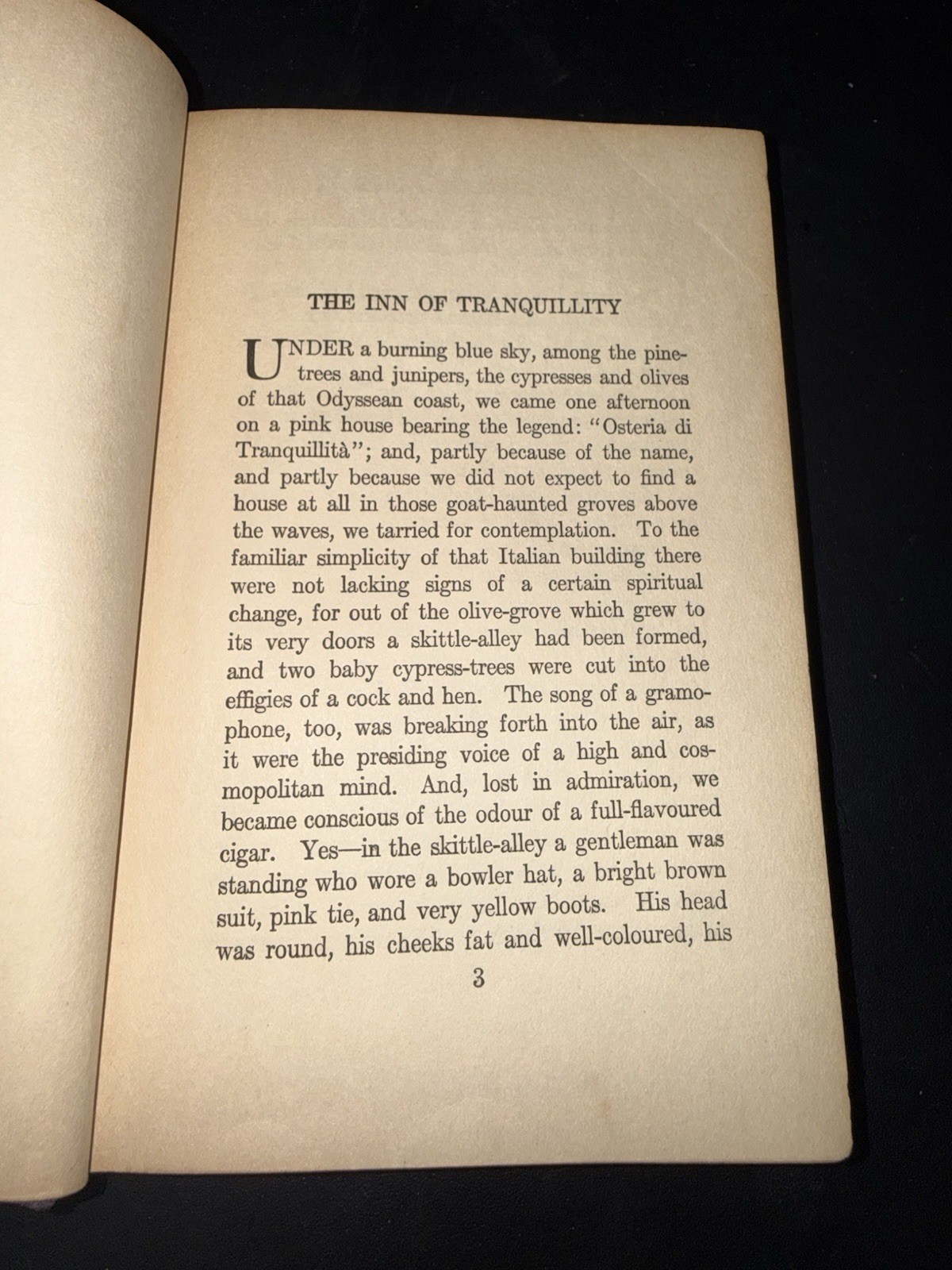 1913 The Inn of Tranquillity John Galsworthy Early Scribner Edition Nobel Prize