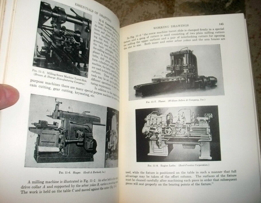Essential of Drafting, by Carl Svensen, 1943, HB, Illustrated
