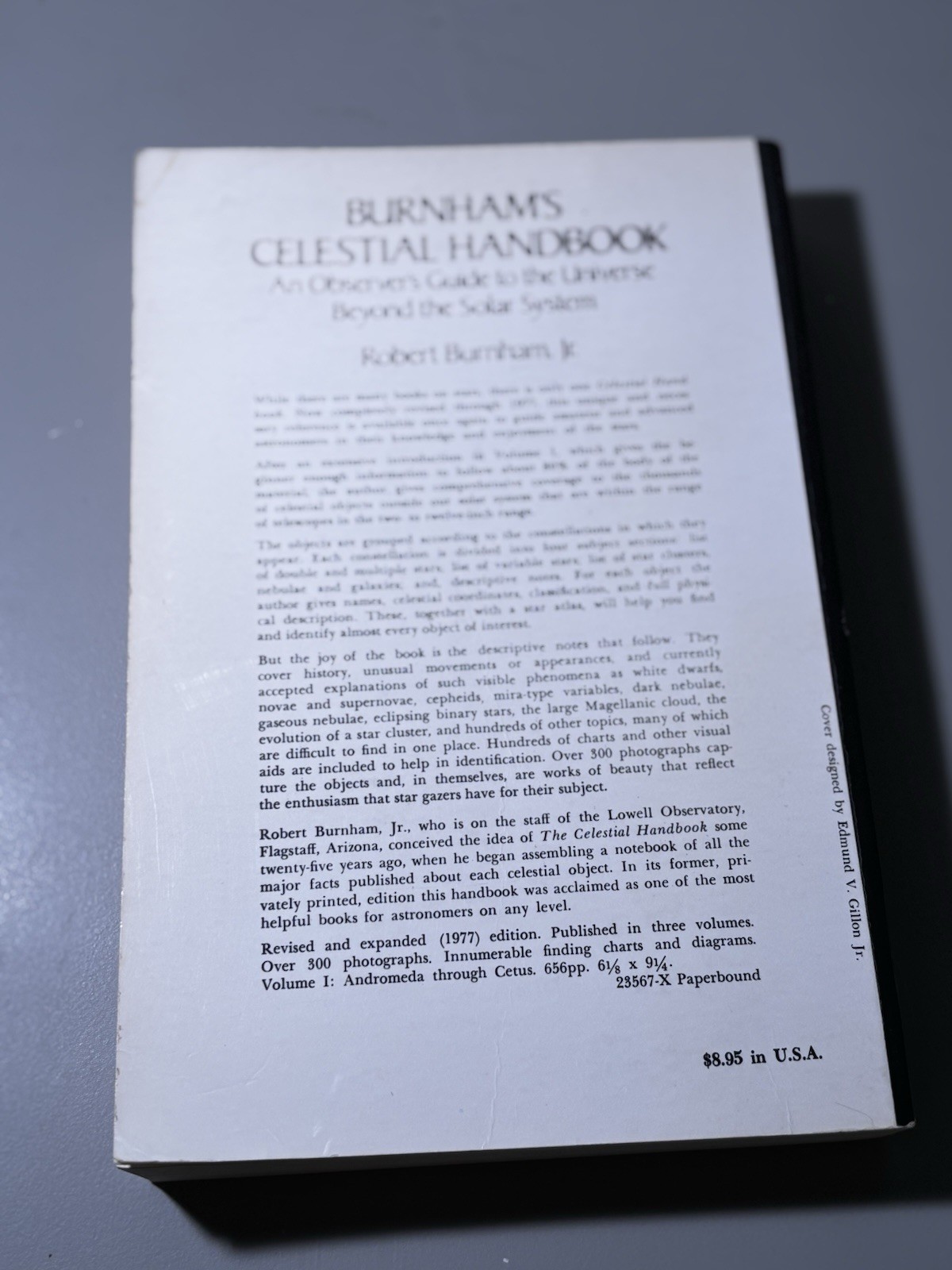 3 Volume Set BURNHAM’S CELESTIAL HANDBOOK ~ 1978 PAPERBACK