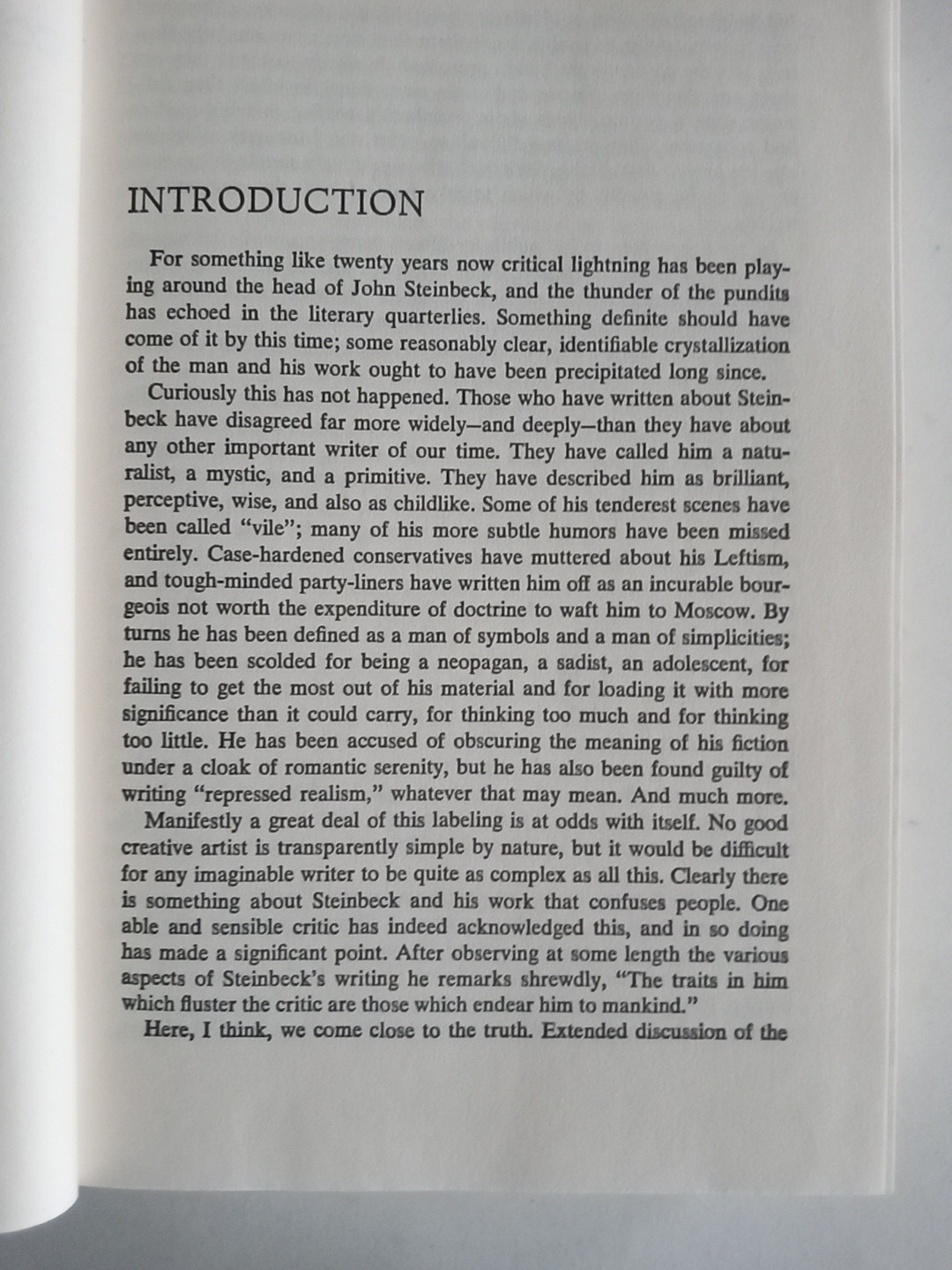 The Short Novels Of John Steinbeck 1953 The Viking Press BCE Hardcover