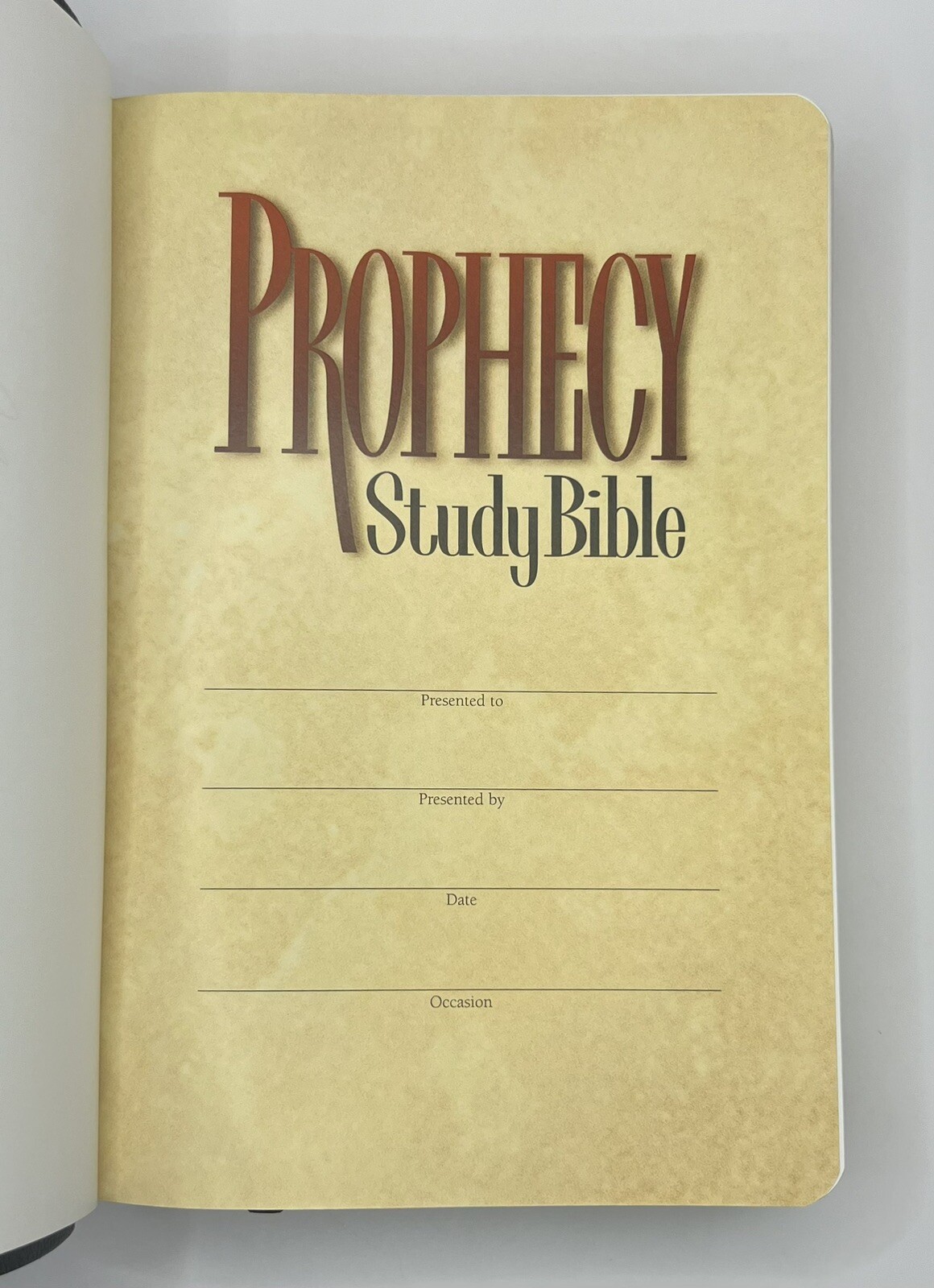 Signed Prophecy Study Bible John Hagee NKJV Israel Revealed 7 Letters Apocalypse