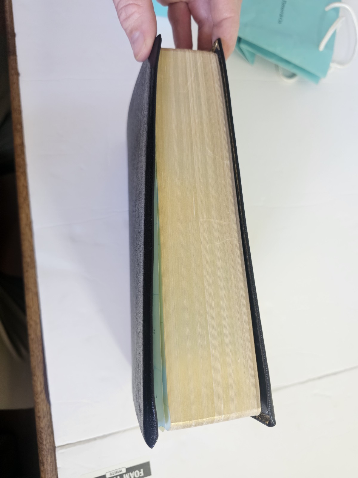 Thomas Nelson The Open Bible Genuine Leather Red Letter Edition Hardcover