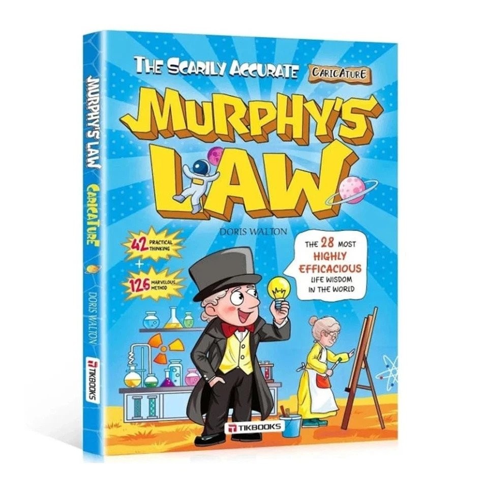 Murphy’s Law Learning Book for Kids 8-12 with 128 Pages Paperback Illustrated TL