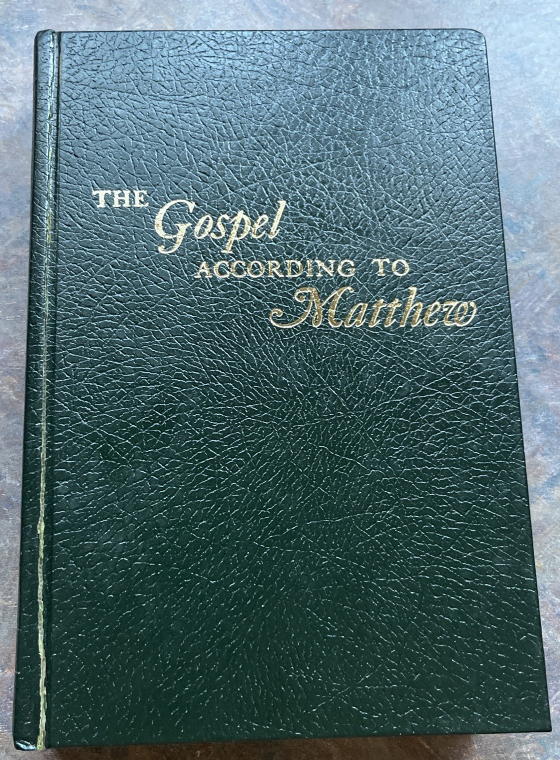 The Gospel According to Matthew Vol II Oliver B Greene 1st Edition (Hardcover)