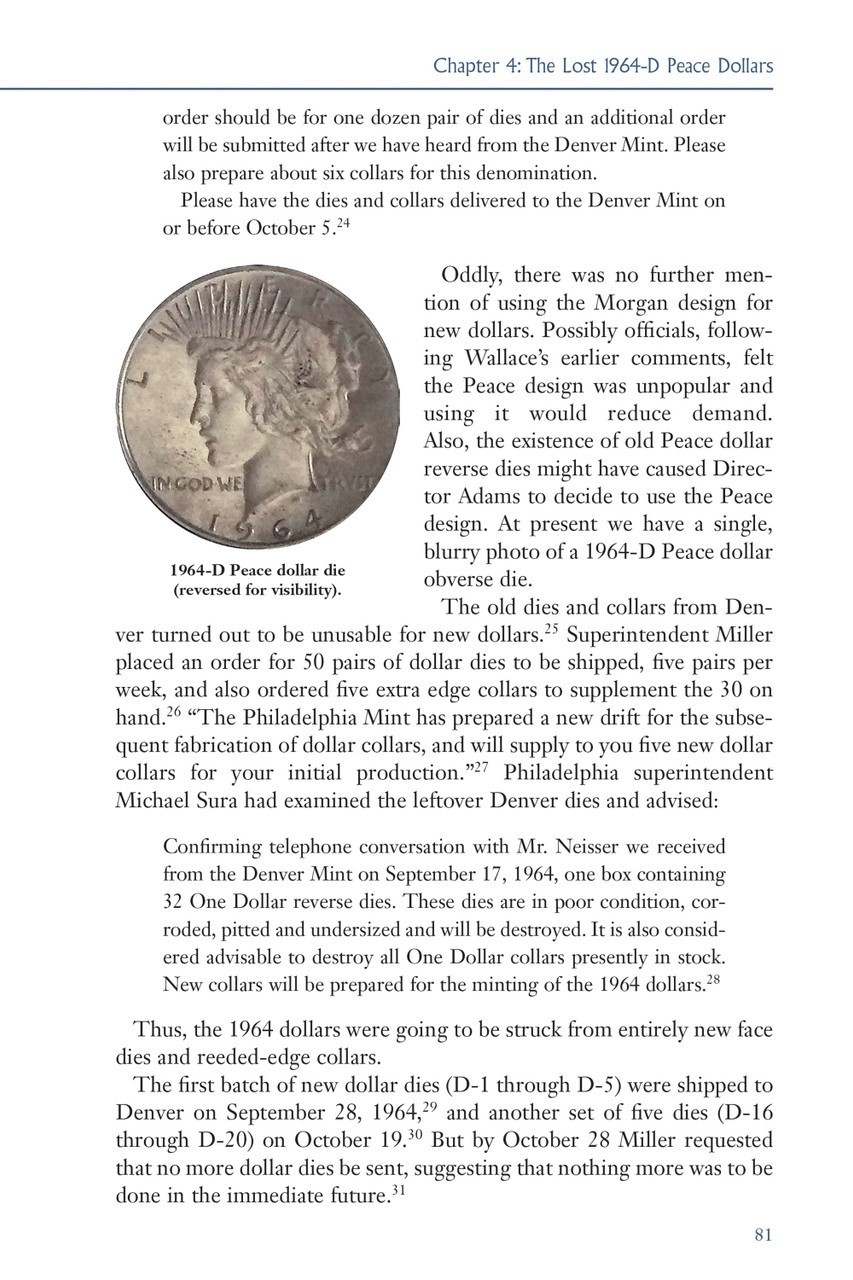 New Official Red Guide Book For US Peace Silver Dollar Coin Catalog 4th Edition