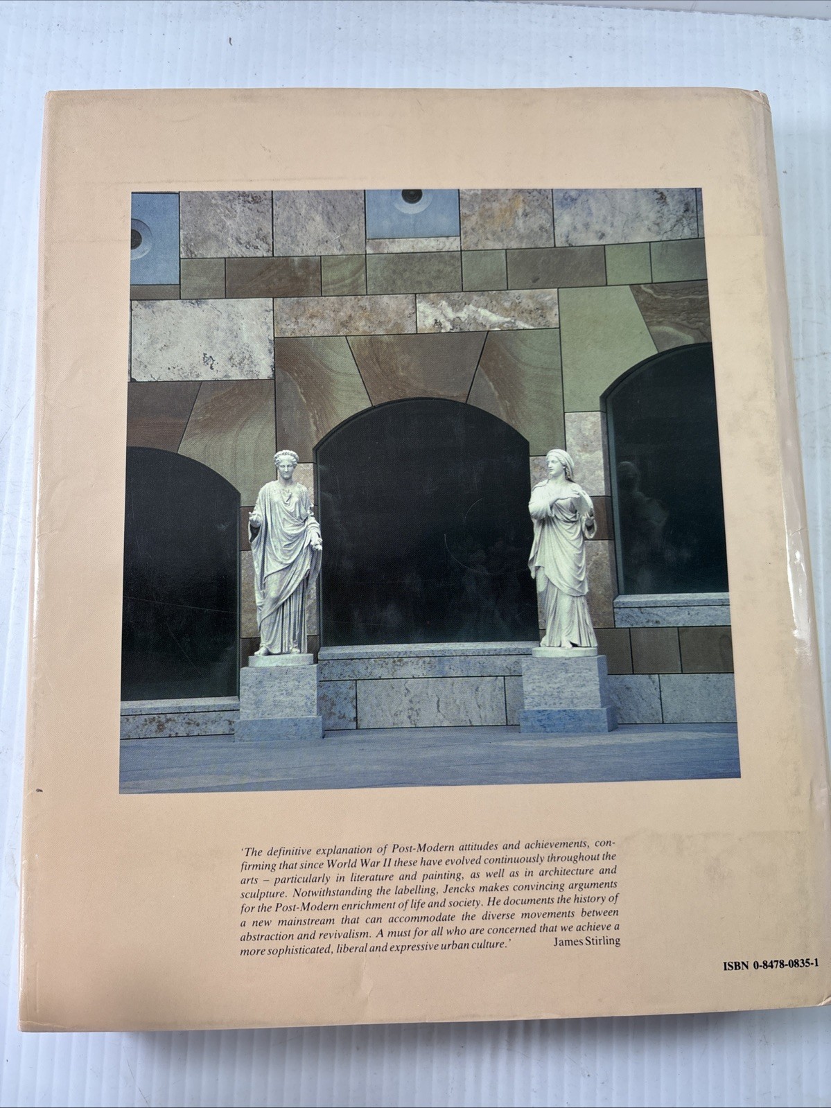 Post-Modernism: The New Classicism in Art and Architecture Very Good Plus