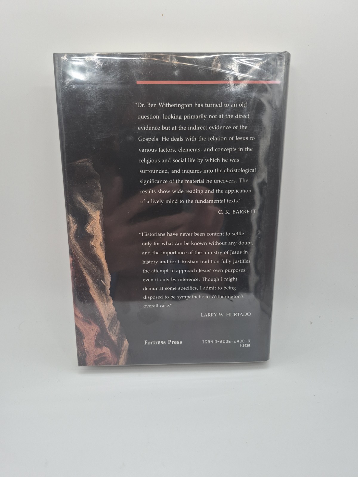THE CHRISTOLOGY OF JESUS, BEN WITHERINGTON, III. NEW BOOK WITH DJ IN PROTECTIVE