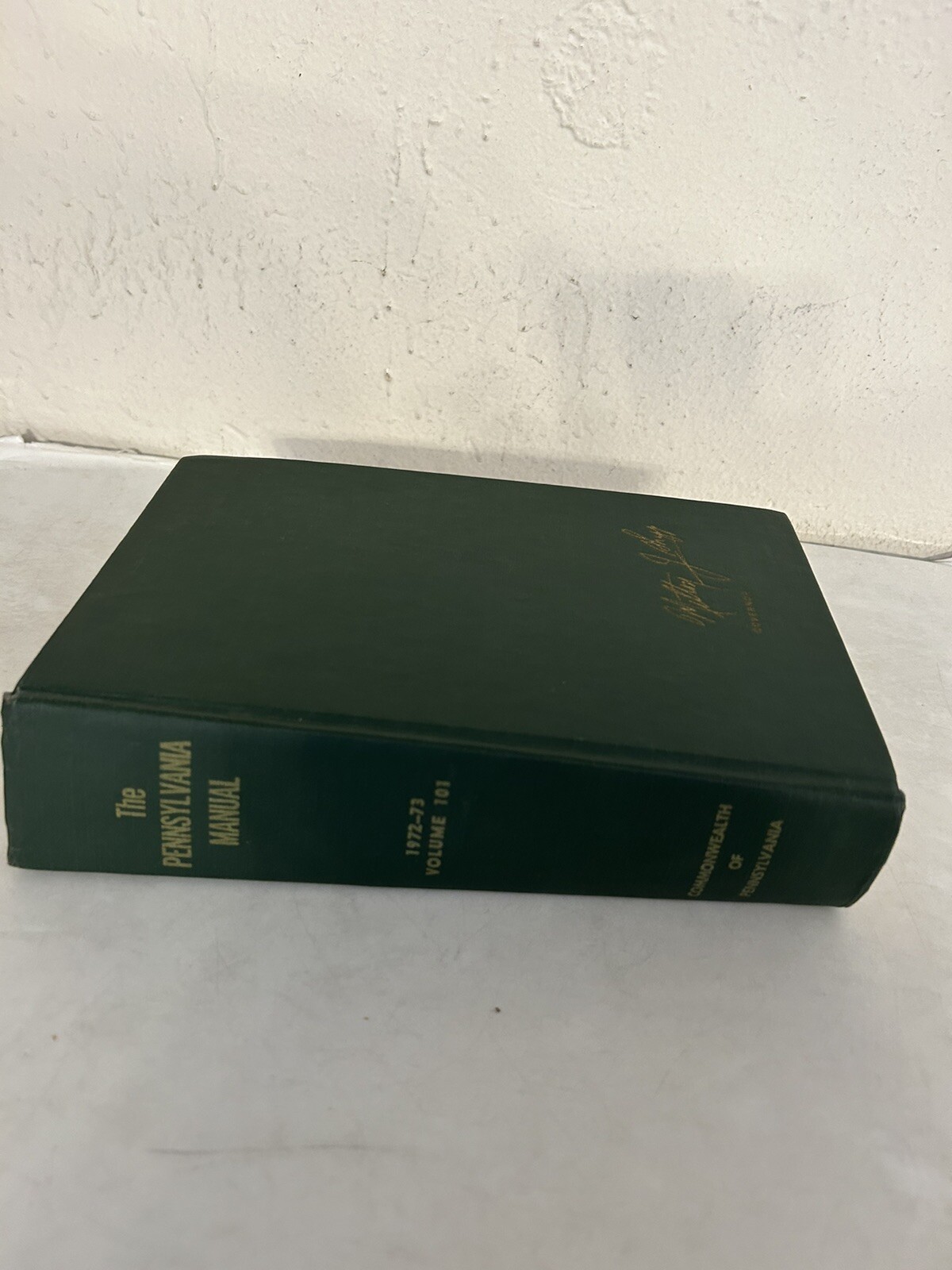 The Pennsylvania Manual Volume 101 1972-73, hardcover