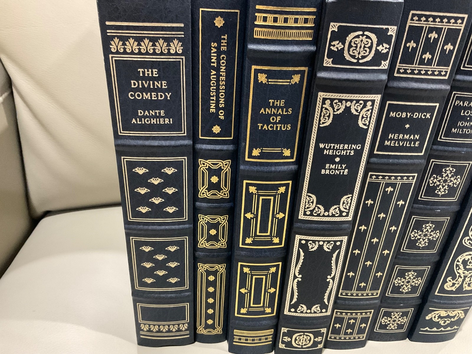 The Franklin Library Lot 7 Classic Literature Books ~ VERY NICE!