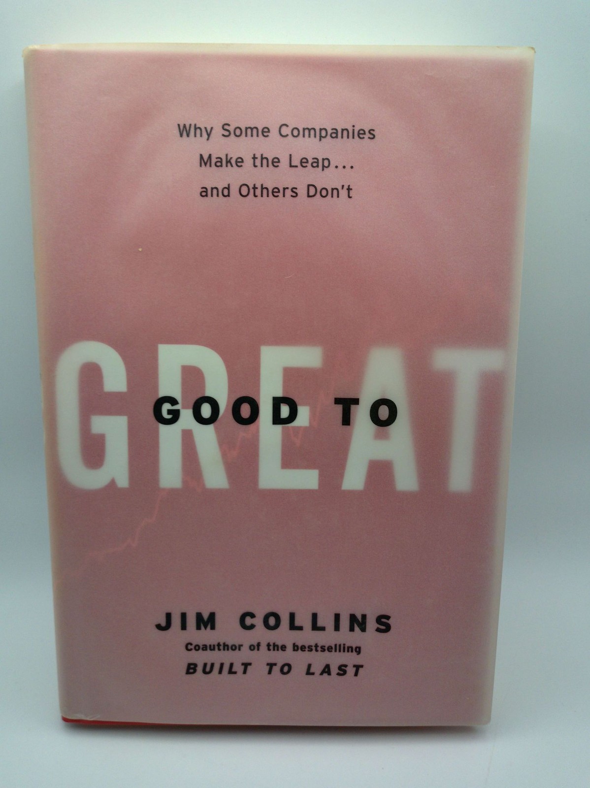 Jim Collins Good to Great Hardcover 1st Edition 2001 Business Leadership
