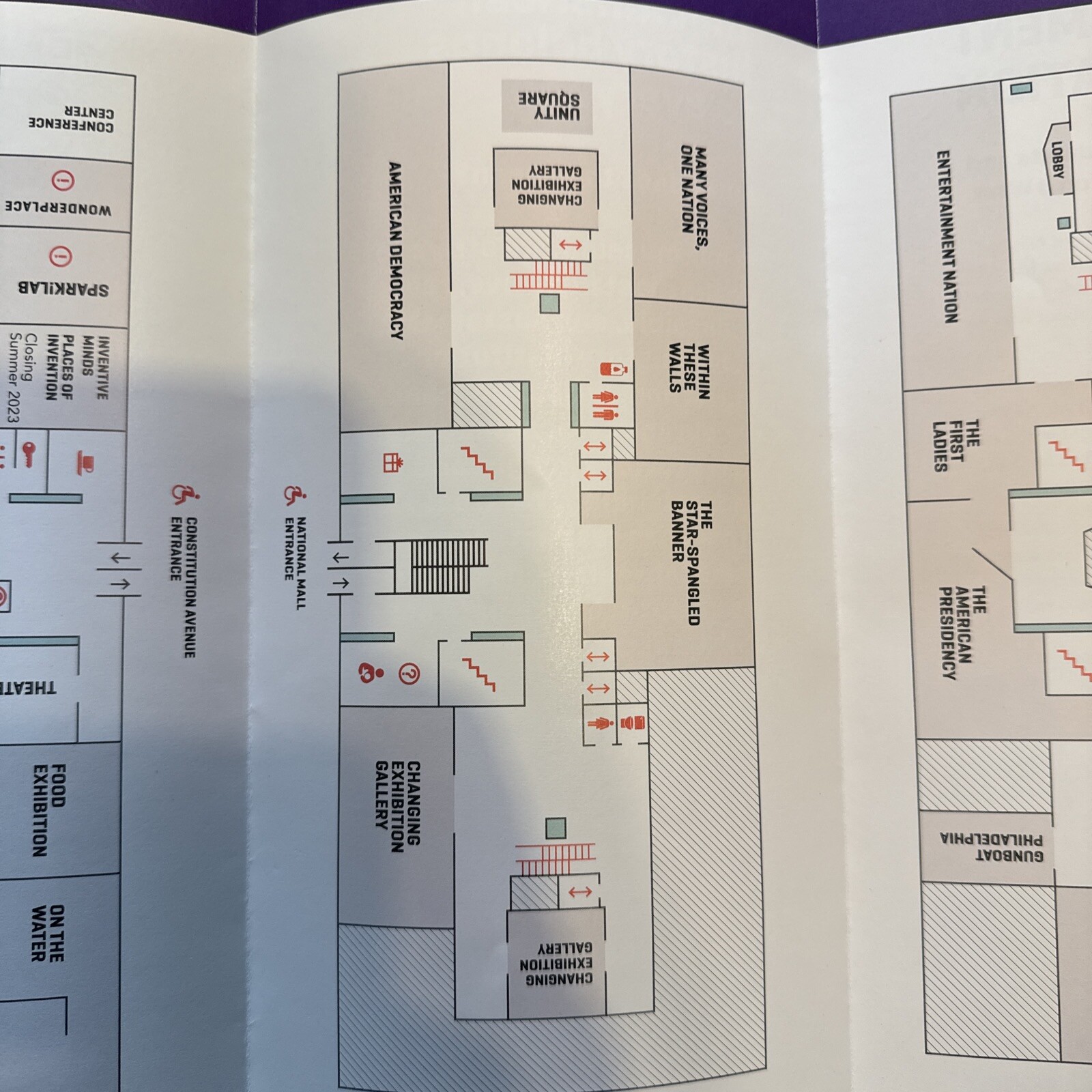 National Museum of American History Museum Map