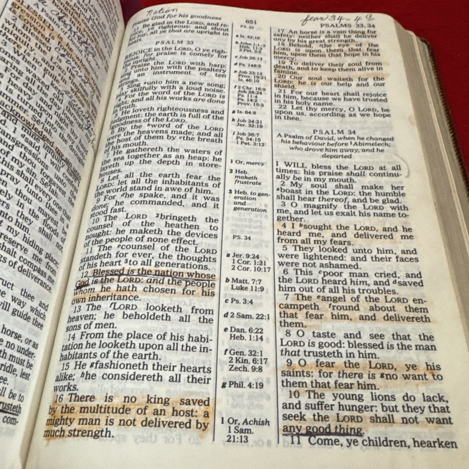 Kenneth Copeland Reference Edition Bible Genuine Leather KJV Concordance 1972
