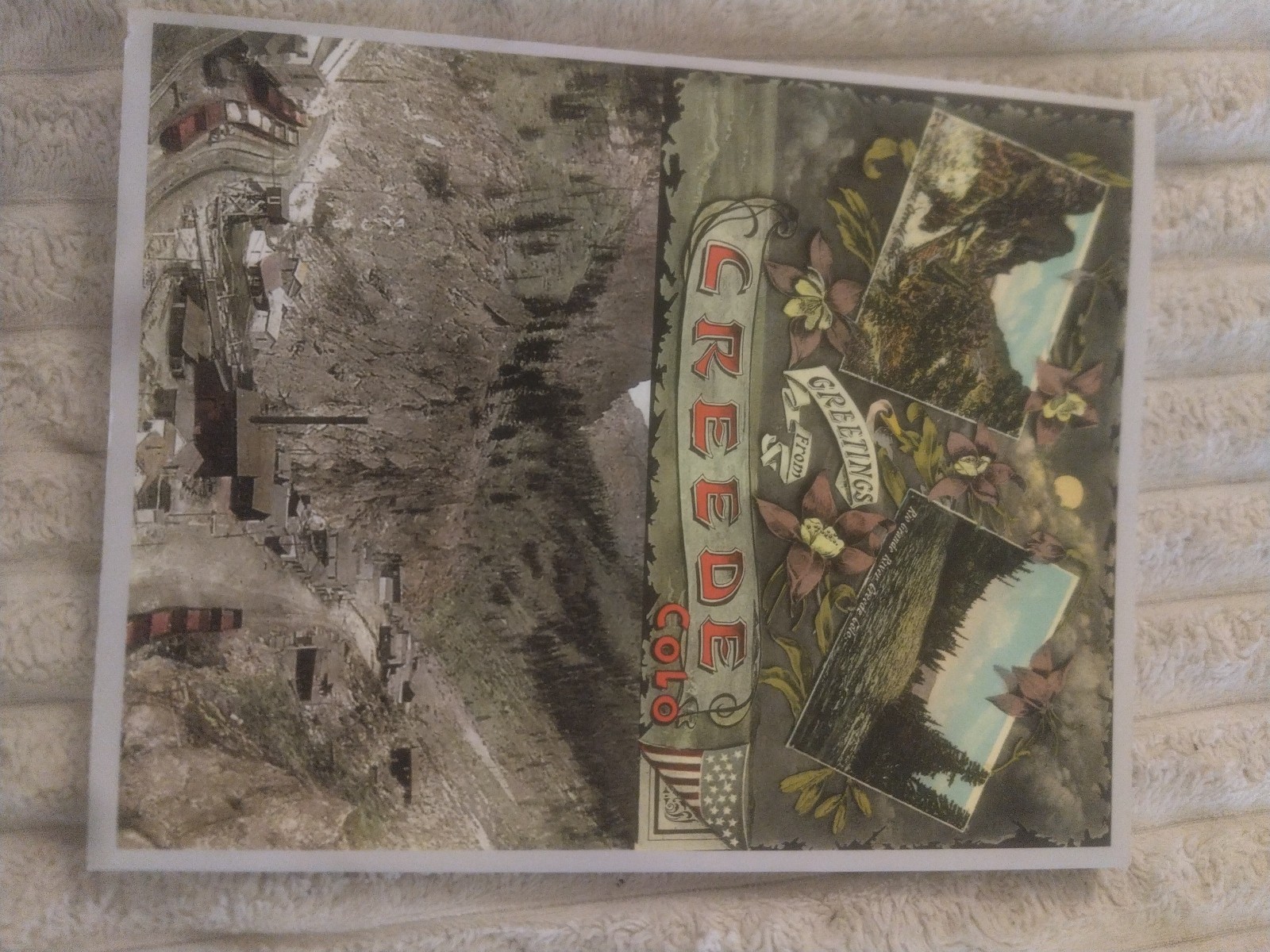 Creede, Colorado History Postcards and Photos – Charles Harbert SIGNED