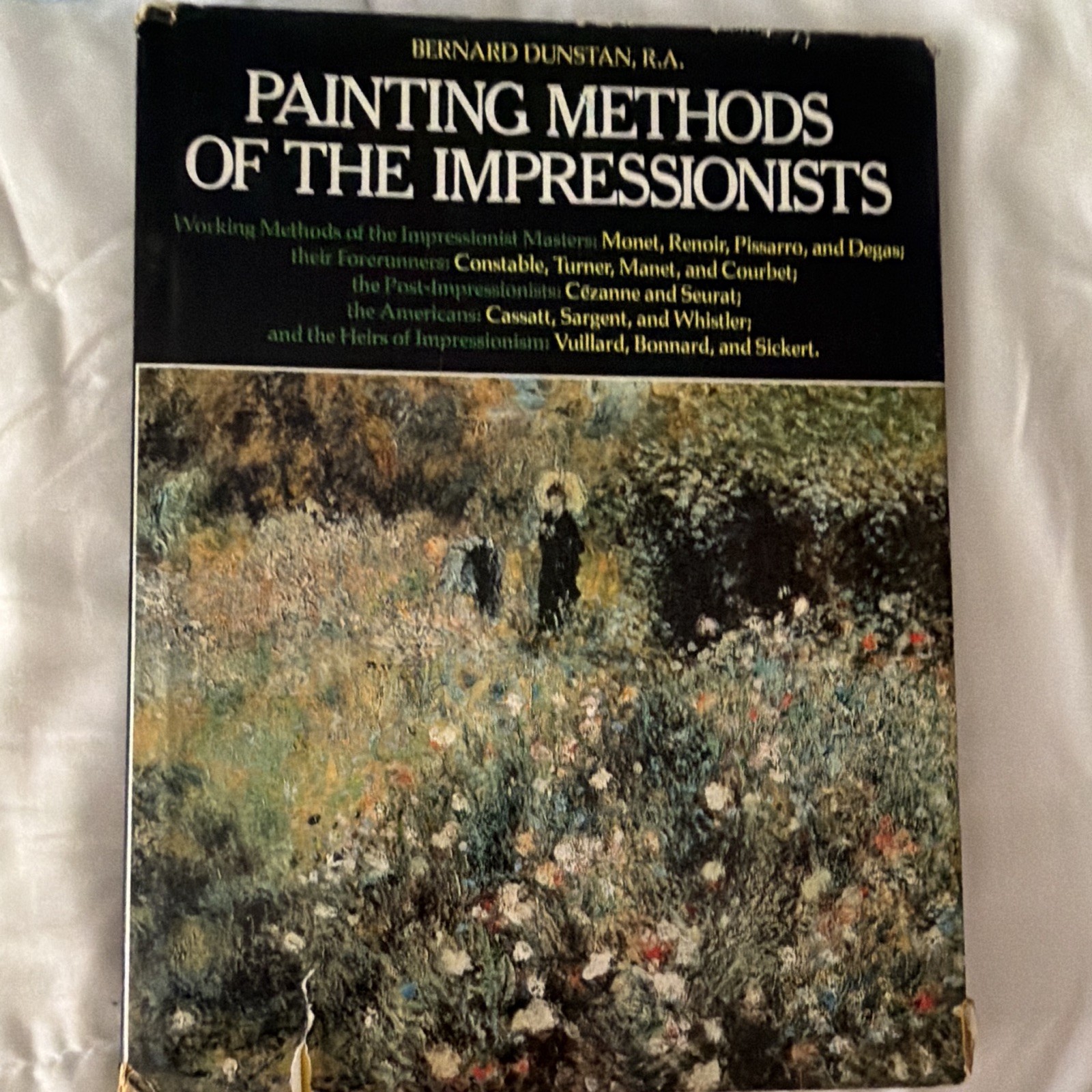 Painting Methods of the Impressionists by Bernard Dunstan HC w/ Dust Jacket