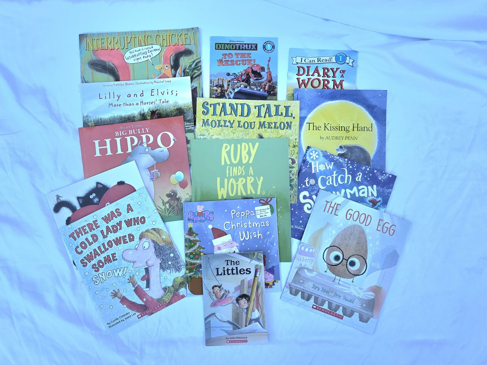 Lot of 14 Kids Books Ages 2-8 years. Variety of Books