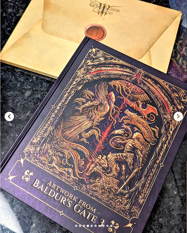 Baldur’s Gate 3 Artbook Collector’s Edition (N-Mint Condition Factory Sealed)