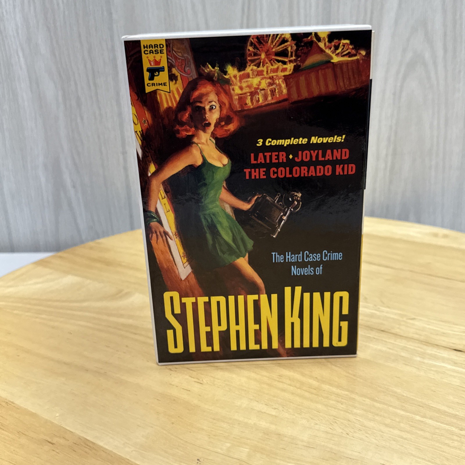Stephen King Hard Case Crime Novels Box Set of 3 (2021, Trade Paperback)