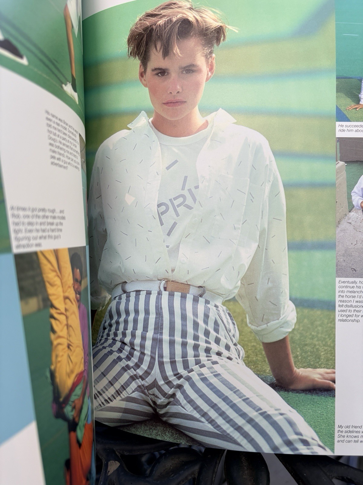 ESPRIT The Making Of An Image 1985 Brand Advertising Design Book &Plastic Sleeve