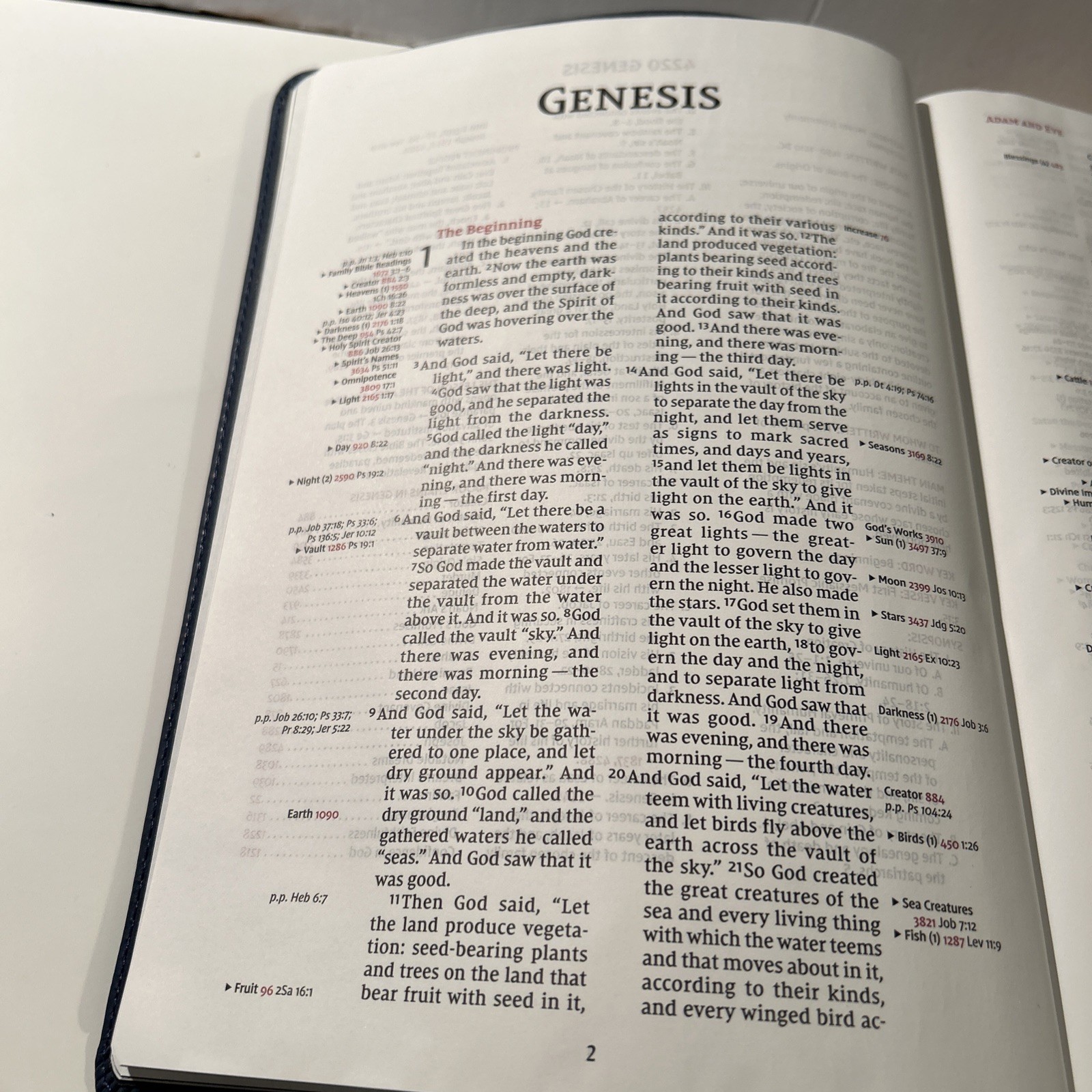 Niv, Thompson Chain-Reference Bible Revised & Updated, Comfort Print Leathersoft