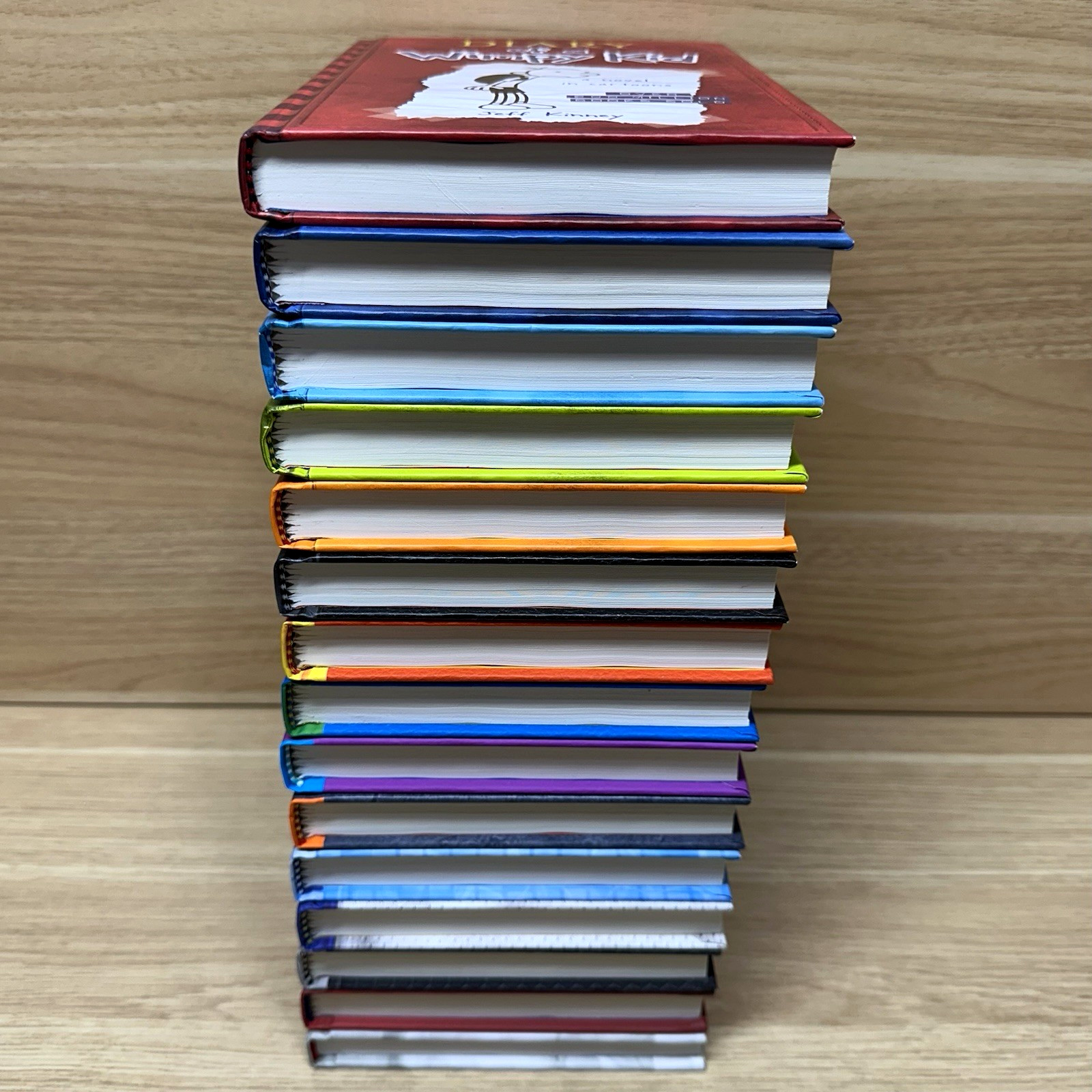 Diary of a Wimpy Kid Lot 15 Books Hardcover Jeff Kinney Mixed Series Collection
