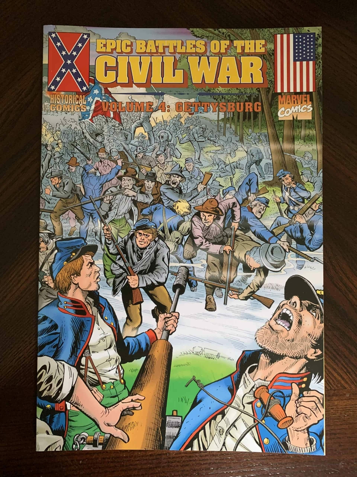 Epic Battles of The American Civil War Comic Book Series