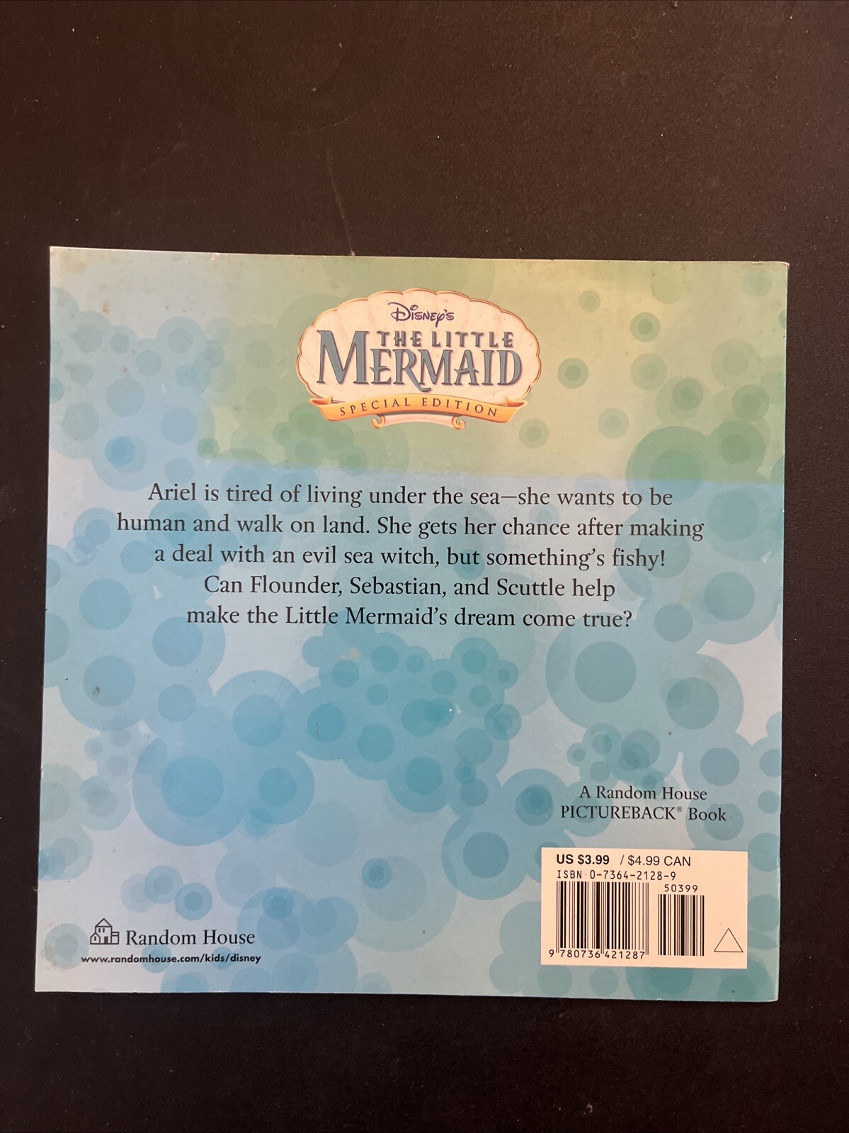 Little Mermaid (Disney Princess) by Stephanie Calmenson (2003, Trade Paperback)