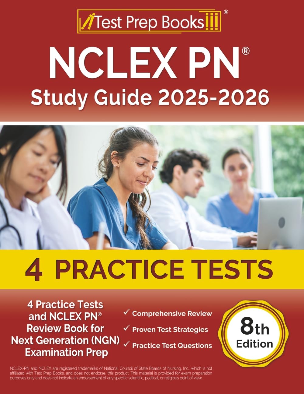 NCLEX PN STUDY GUIDE: PRACTICE TESTS AND NCLEX PN REVIEW BOOK FOR… Lydia Morri