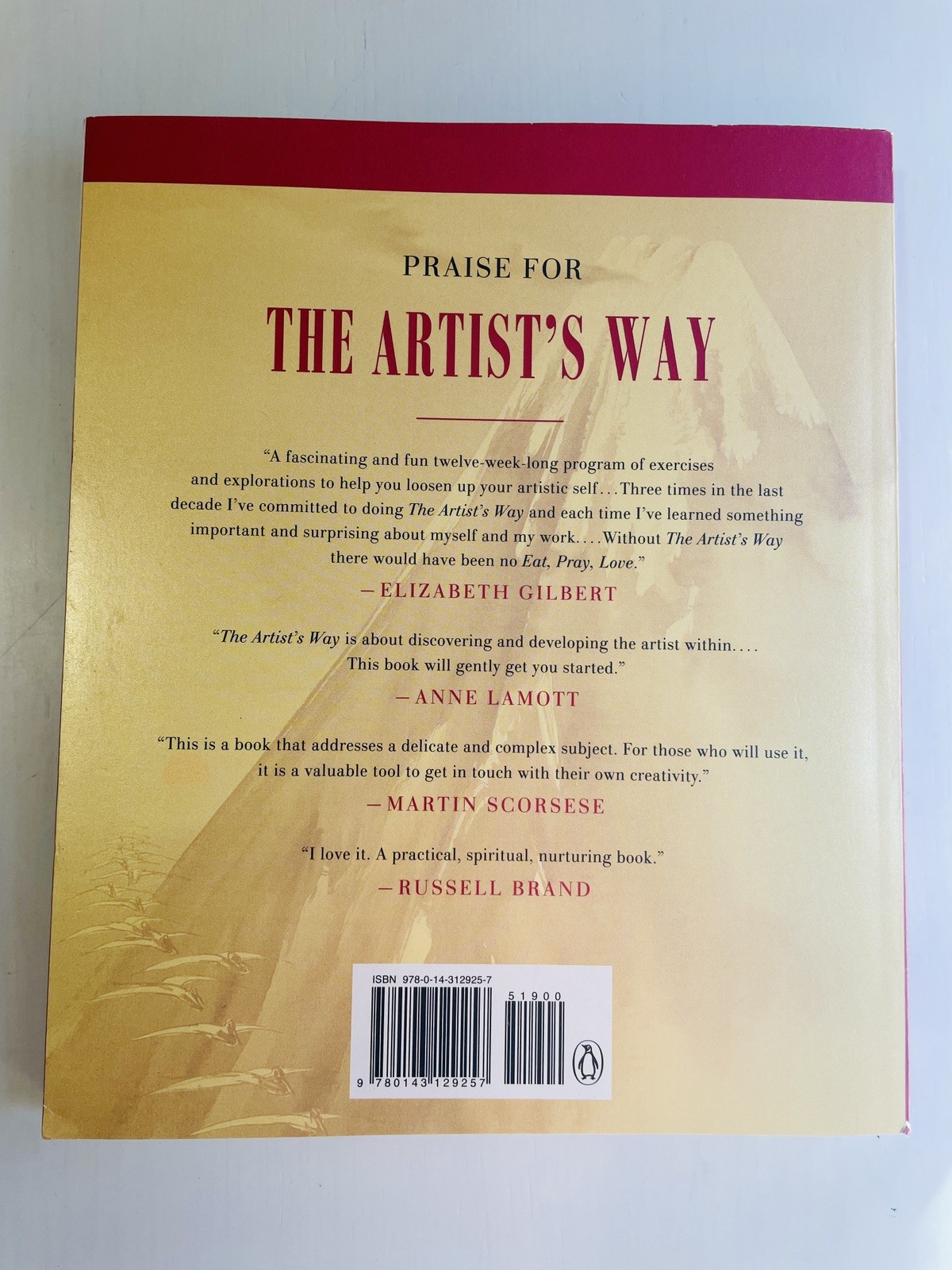 The Artist’s Way: 30th Anniversary Edition by Julia Cameron – Good condition!