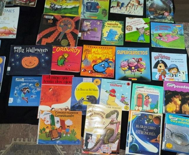 43 SPANISH CHILDREN PICTURE BOOK LOT teacher set kids K 1 2 3 Award fiction