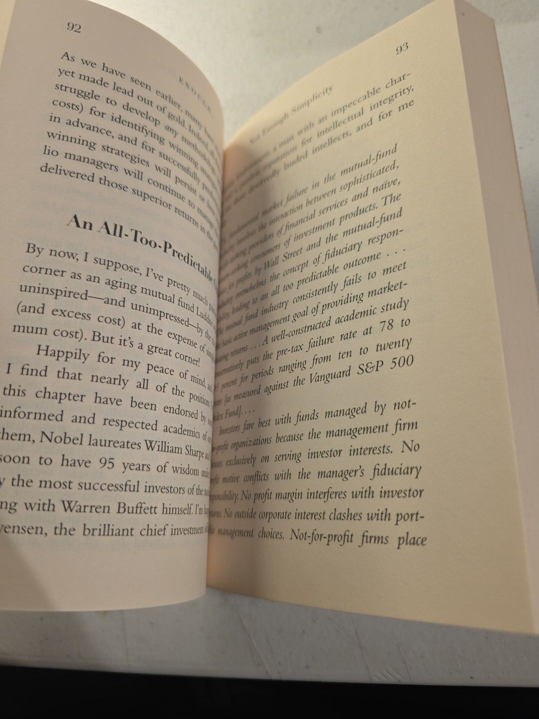 Enough: True Measures of Money, Business, and Life Signed by Bogle, John C.