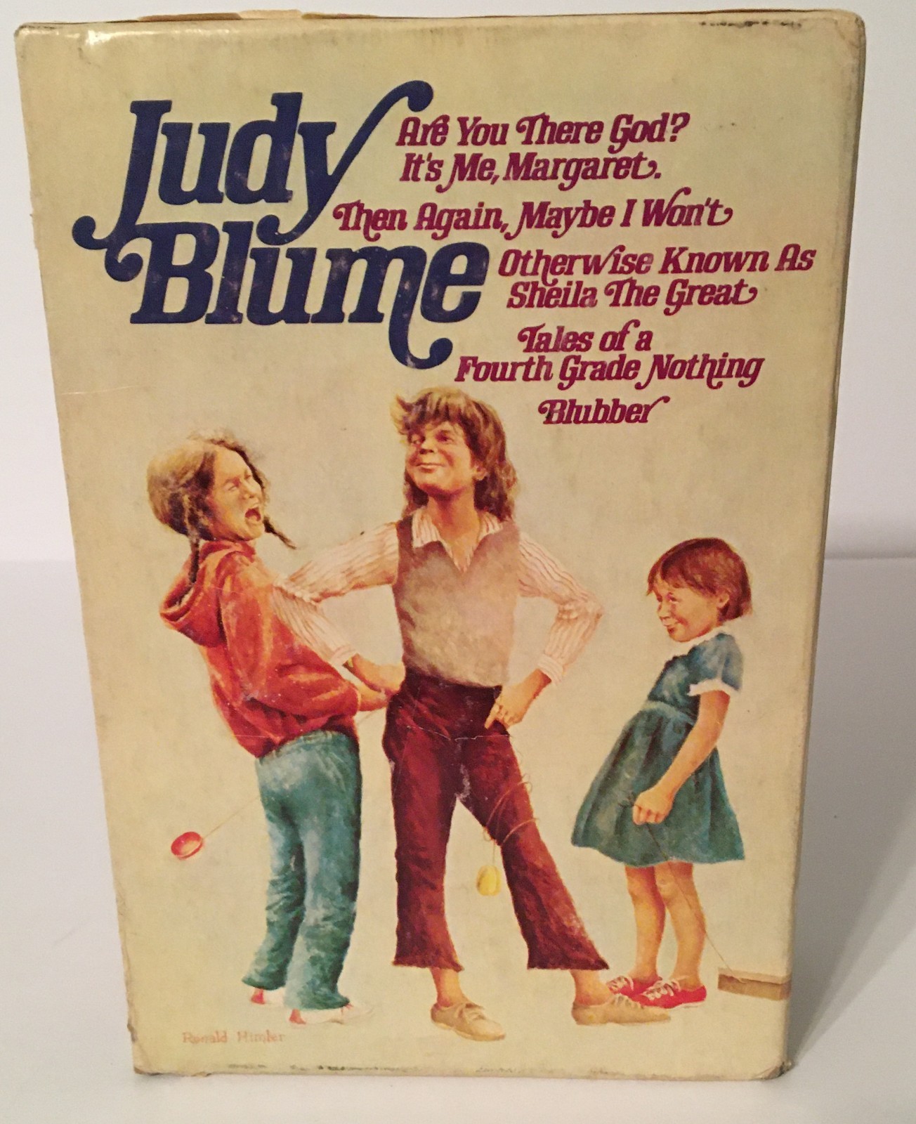 Judy Blume 1970’s Vintage 5 Book Collection Box Set, Are You There God & More